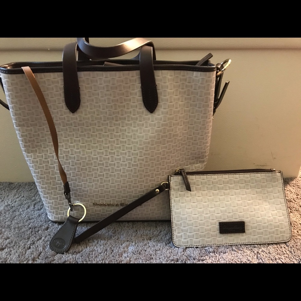 Dooney & Bourke Saffiano Leather Embossed Tote